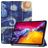 Mobigear Tri-Fold Coque iPad Pro 11 Pouces (2021) Etui - The Starry Night