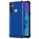 Mobigear Honeycomb Coque Realme C3 Coque arrière Rigide Anti-Chocs - Bleu