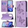 Mobigear Butterfly Housse Xiaomi Redmi Note 11T Etui Porte-Monnaie - Violet