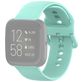 Mobigear Sport Buckle Bracelet Silicone Fitbit Versa 2 Fermeture boucle ardillon - Turquoise