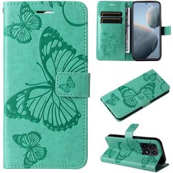 Mobigear Butterfly Housse Xiaomi 14T Etui Porte-Monnaie - Vert