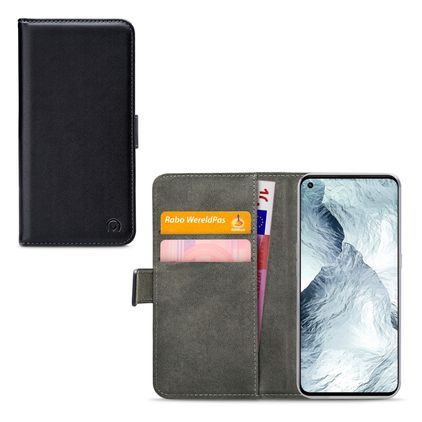 Mobilize Classic Gelly Wallet Realme GT Master Edition Étui Portefeuille - Noir