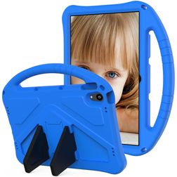 Mobigear AeroArmor Coque Lenovo Tab P11 Gen 1 Coque de tablette pour enfants avec Poignée Enfants en EVA + Porte-crayon - Bleu