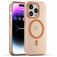Mobigear Shockproof Coque iPhone 16 Pro Max MagSafe Coque arrière en TPU Souple - Orange