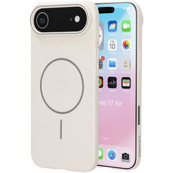 Mobiparts Slim Line Coque iPhone Air MagSafe Coque arrière Rigide - Off White