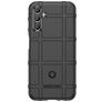Mobigear Rugged Shield Coque Samsung Galaxy A24 Coque arrière en TPU Souple Anti-Chocs - Noir