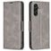 Mobigear Excellent Housse Samsung Galaxy A56 Etui Porte-Monnaie - Gris