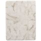Mobigear Tri-Fold Marble Coque iPad 6 (2018) Etui + Porte-crayon - Blanc