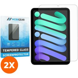 Mobigear iPad Mini 6 (2021) Verre trempé Protection d'écran - Compatible coque (Lot de 2)