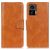Mobigear Classy Housse Motorola Edge 30 Neo Etui Porte-Monnaie - Cognac