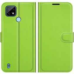 Mobigear Classic Housse Realme C21 Etui Porte-Monnaie - Vert