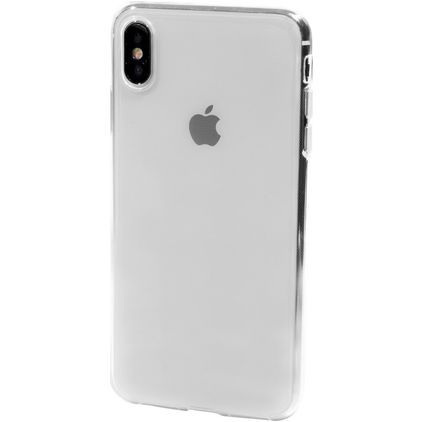 Mobiparts Classic Coque Transparente iPhone XS Max Coque arrière en TPU Souple - Transparent