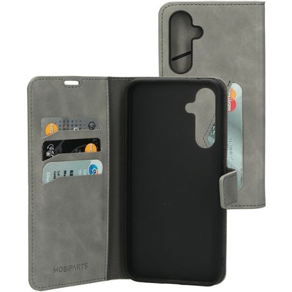 Mobiparts Classic Wallet Housse Samsung Galaxy A54 Etui Porte-Monnaie - Granite Grey