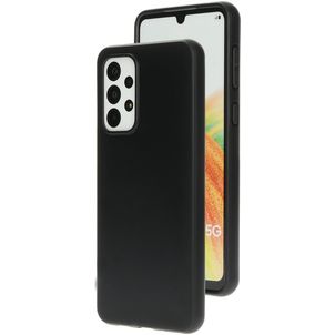 Mobiparts Classic Coque Samsung Galaxy A33 Coque arrière en TPU Souple - Matt Black