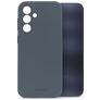 Mobilize Rubber Gelly Coque Samsung Galaxy A25 Coque arrière en TPU Souple - Matt Blue