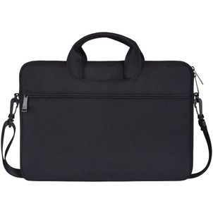Mobigear Oxford Sac à bandoulière Ordinateur portable 13 - 14 Pouces Sacoche ordinateur - Noir