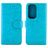 Mobigear Wallet Housse Huawei P40 Etui Porte-Monnaie - Bleu