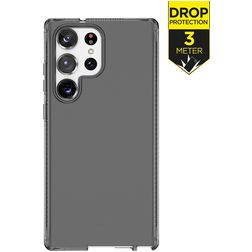 ITSkins SpectrumClear-R Coque Samsung Galaxy S23 Ultra Coque arrière en TPU Souple Anti-Chocs - Smoke