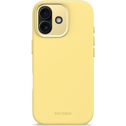 Decoded Coque iPhone 17 Coque arrière en Silicone - Yuma Yellow