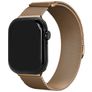 Mobilize RVS Bracelet Milanais Apple Watch Fermeture magnétique - 49/46/45/44 mm - Rose doré