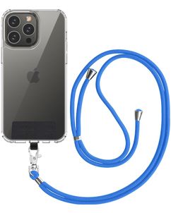 Mobigear Lanyard - Cordon de téléphone universel ajustable - Bleu
