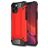 Mobigear Outdoor Coque iPhone 12 Coque arrière Rigide Anti-Chocs - Rouge