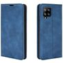 Mobigear Retro Slim Housse Samsung Galaxy A42 Etui Porte-Monnaie - Bleu