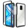 Mobigear Two-Layer Coque Xiaomi Redmi Note 9S Coque arrière Rigide Anti-Chocs - Noir