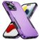 Mobigear Heavy Armor Coque iPhone 16 Pro Max Coque arrière Rigide Anti-Chocs - Violet