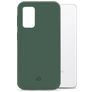 Mobilize Rubber Gelly Coque Samsung Galaxy A32 5G Coque arrière en TPU Souple - Matt Green