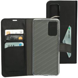 Mobiparts Classic Wallet Housse Samsung Galaxy A72 Etui Porte-Monnaie - Noir
