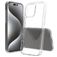 Mobigear Crystal Coque Transparente iPhone 16 Pro Max Coque arrière Rigide - Transparent