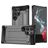 Mobigear Outdoor Coque Samsung Galaxy S24 Ultra Coque arrière Rigide Anti-Chocs - Gris