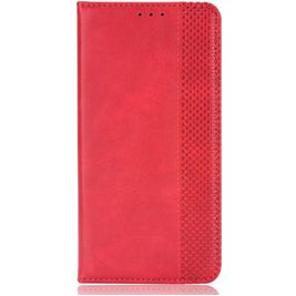 Mobigear Sensation Housse TCL 30 SE Etui Porte-Monnaie - Rouge