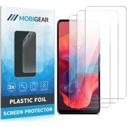 Mobigear Motorola Moto G04s Protection d'écran Film - Compatible Coque (Lot de 3)