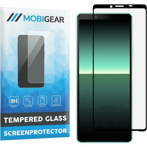 Mobigear Premium Sony Xperia 10 II Verre trempé Protection d'écran - Compatible Coque - Noir