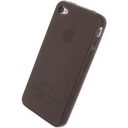 Mobilize Gelly Coque iPhone 4 Coque arrière en TPU Souple - Smokey Grey