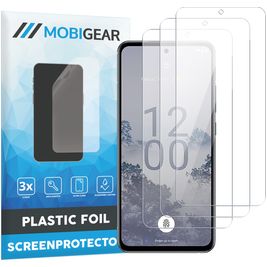 Mobigear Nokia X30 Protection d'écran Film - Compatible Coque (Lot de 3)