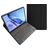 Mobigear Keys Coque iPad Air 3 (2019) Etui Clavier Bluetooth QWERTZ + Porte-crayon - Noir