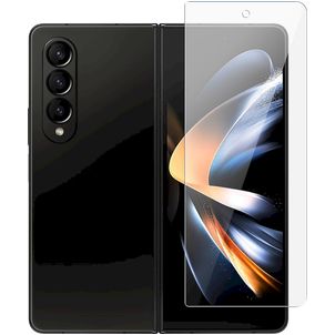 Mobigear Premium Samsung Galaxy Z Fold 4 Verre trempé Protection d'écran - Compatible Coque - Noir