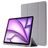 Mobigear Tri-Fold Gel Coque iPad Air 13 Pouces (2024) Etui en TPU,Similicuir + Porte-crayon - Gris