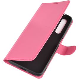 Mobigear Classic Housse Realme X50 Etui Porte-Monnaie - Magenta