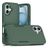 Mobigear Heavy Armor Coque iPhone 16 Coque arrière Rigide Anti-Chocs - Vert