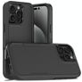 Mobigear Heavy Armor Coque iPhone 16 Pro Max Coque arrière Rigide Anti-Chocs - Noir