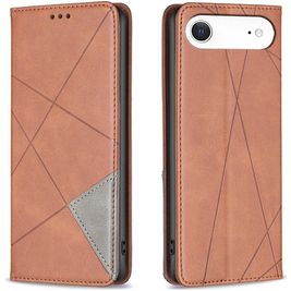 Mobigear Rhombus Slim Housse iPhone Air Etui - Marron