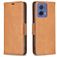 Mobigear Excellent Motorola Moto G85 Étui Portefeuille - Cognac