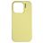Nudient Base Coque iPhone 16 Pro Max Coque arrière en Silicone - Pale Yellow
