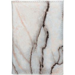 Mobigear Marble - Étui passeport en en Plastique rigide - Blanc