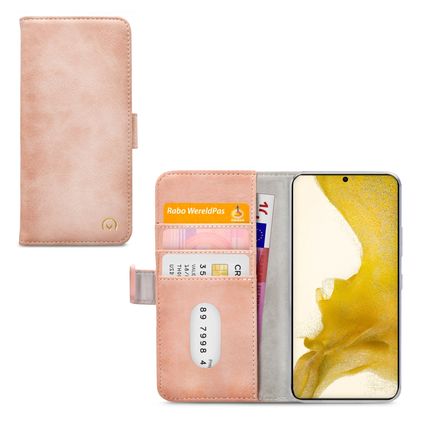 Mobilize Elite Gelly Samsung Galaxy S22 Plus Étui Portefeuille - Soft Pink