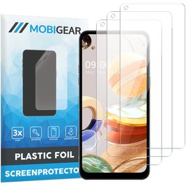 Mobigear LG K61 Protection d'écran Film - Compatible Coque (Lot de 3)
